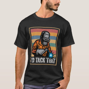 Jag kopplar svetsningar t shirt