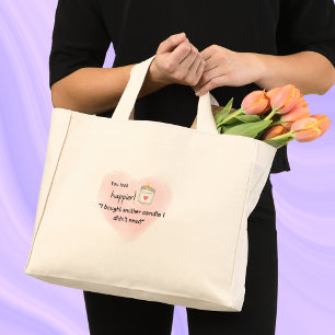 Jag köpte ett till ljus jag inte behövde Tote Bag Mini Tygkasse