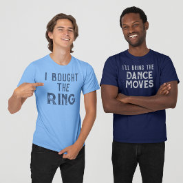 "Jag köpte Ring" Grooms T Shirt
