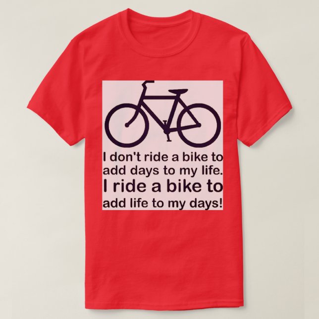 Jag kör Bike T Shirt (Design framsida)