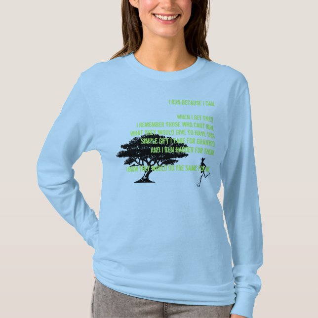 Jag kör, därför att jag kan…., tee shirt (Framsida)