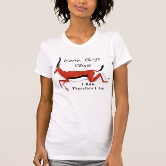 Jag kör, därför mig förmiddagen (Gazelledesignen) Tee Shirt