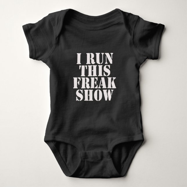 Jag kör denna onormala ShowBodysuit Tee Shirt (Framsida)
