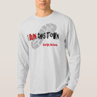 Jag kör denna Town - beställnings- LS-Sport-Tek T Shirt