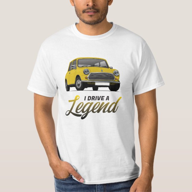 Jag kör en legend - Austin Mini, Austin Seven T Shirt (Framsida)