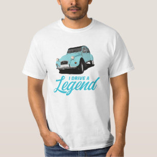 Jag kör en Legend - Citroën 2CV - i 29 färg T Shirt