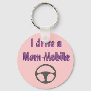 Jag kör en mobil i mamma nyckelring