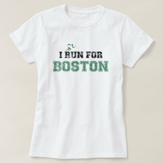 JAG KÖR FÖR (den bedrövade) BOSTON skjortan, T-shirt (Design framsida)