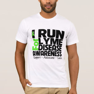 Jag kör för Lyme sjukdommedvetenhet Tee Shirt