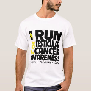 Jag kör för Testicular cancermedvetenhet Tee Shirt