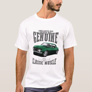 Jag kör hellre en Grönt Camaro T Shirt