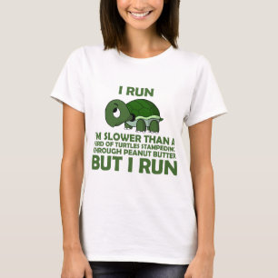 Jag kör. Jag förmiddagen som är långsammare ä T Shirt