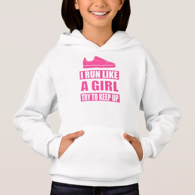 Jag kör något liknande en flicka t shirt (Framsida)