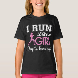 Jag kör något liknande en flicka t shirt