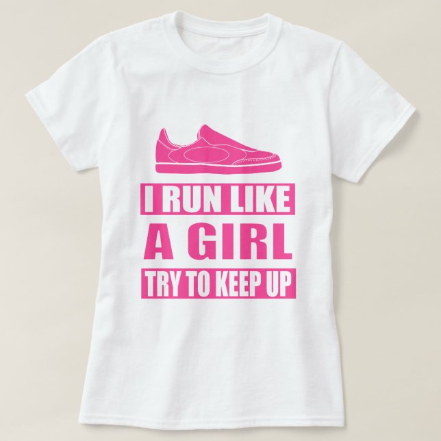 Jag kör något liknande en flicka tee shirt (Design framsida)