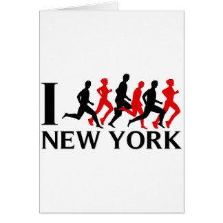 JAG KÖR NEW YORK HÄLSNINGSKORT