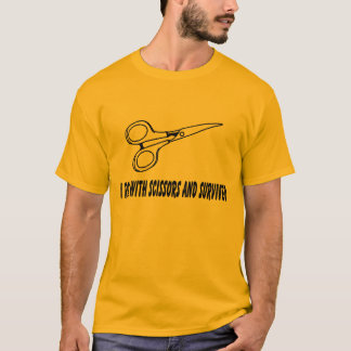 jag körde med sax och överlevde t shirt
