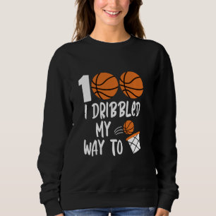 Jag körde mig till 100 dagars basket 100 dagar t shirt