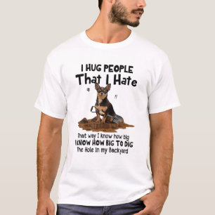 JAG KRAMAR MÄNNISKOR JAG HATAR, På Det Sättet Vet T Shirt