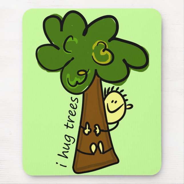 Jag kramar träd som musen vadderar musmatta (Framsidan)