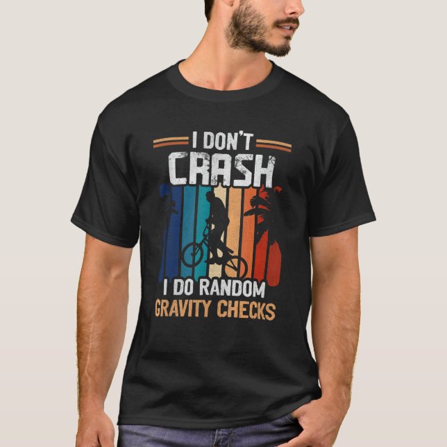 Jag kraschar inte. Gravity Check - Stun T Shirt (Framsida)