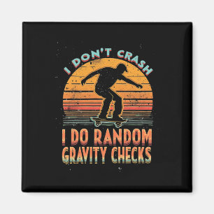 Jag kraschar inte, jag gör slumpmässiga gravitatio magnet