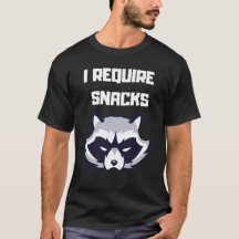 Jag kräver Snacks Raccoon
