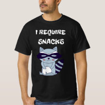 Jag kräver Snacks Raccoon