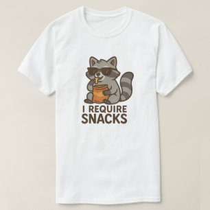 JAG KRÄVER SNACKS T SHIRT