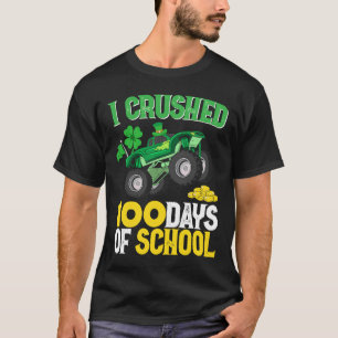 Jag krossade 100 dagar av Fantastisk St Patrick. T Shirt