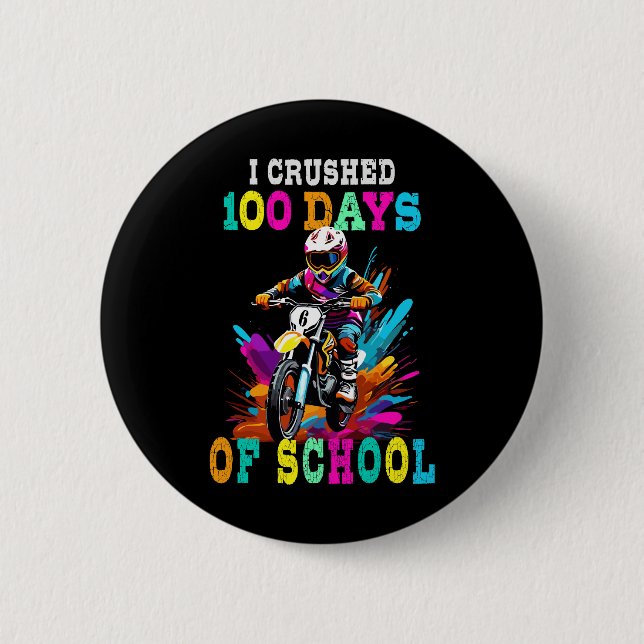 Jag krossade 100 dagar av Motocross i skolan Knapp (Framsida)