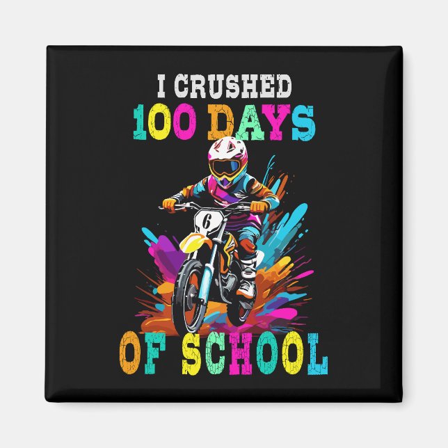 Jag krossade 100 dagar av Motocross i skolan Magnet (Framsidan)