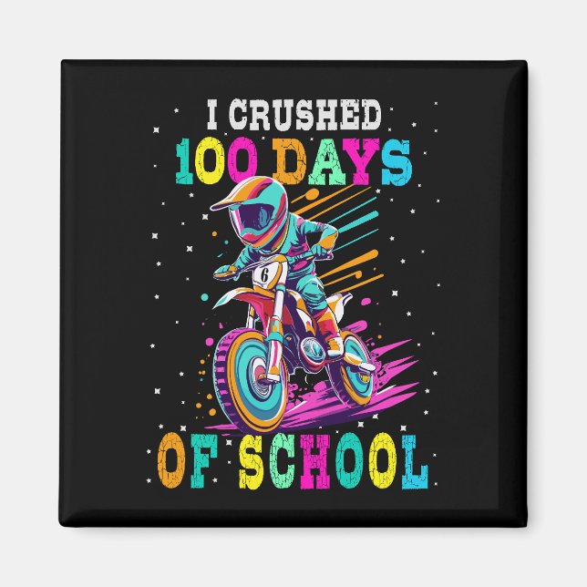 Jag krossade 100 dagar av Motocross i skolan Magnet (Framsidan)
