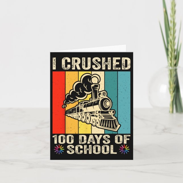 Jag krossade 100 dagar av skolbarn kort (Framsida)