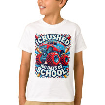 Jag krossade 100 dagar av skolmonster Lastbil Kids