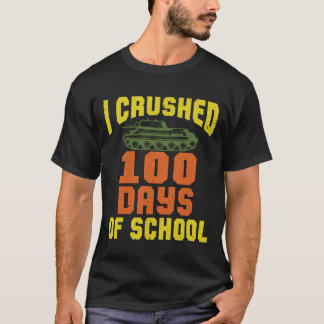 Jag krossade 100 dagar i skolan t shirt