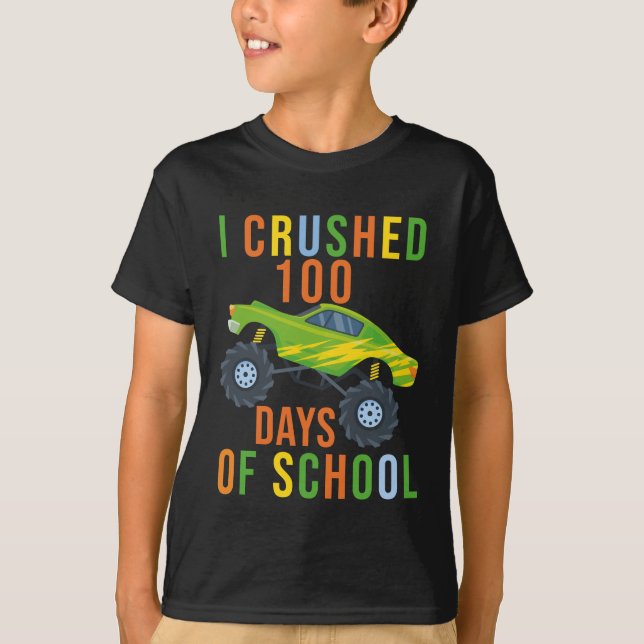 Jag krossade 100 dagar t shirt (Framsida)