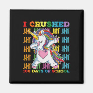 Jag krossade 100 dagars enhörning i skolan magnet