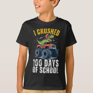 Jag krossade 100 dagars krossade pojkar flickor 1: t shirt