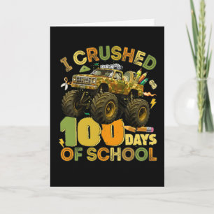 Jag krossade 100 dagars skolmonstertruck kort