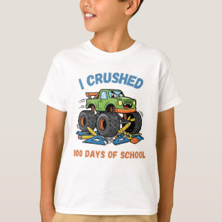 Jag krossade 100 skoldagar t shirt