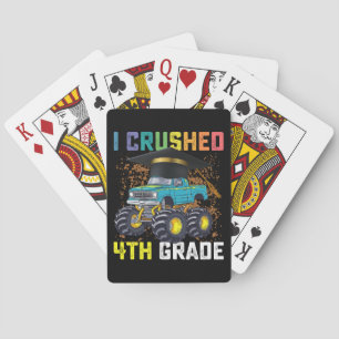Jag krossade 4:e Klass-månen Lastbil Studenten Casinokort