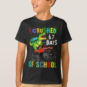 Jag krossade 67 skoldagar Rollig Six Seven Meme B T Shirt