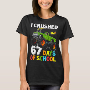 Jag krossade 67 skoldagar Rollig Six Seven Meme B T Shirt