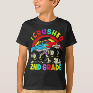 Jag krossade andra Klass Monster Lastbil Studentmö T Shirt