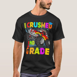 Jag krossade andra Klass-monstern Lastbil Studente T Shirt