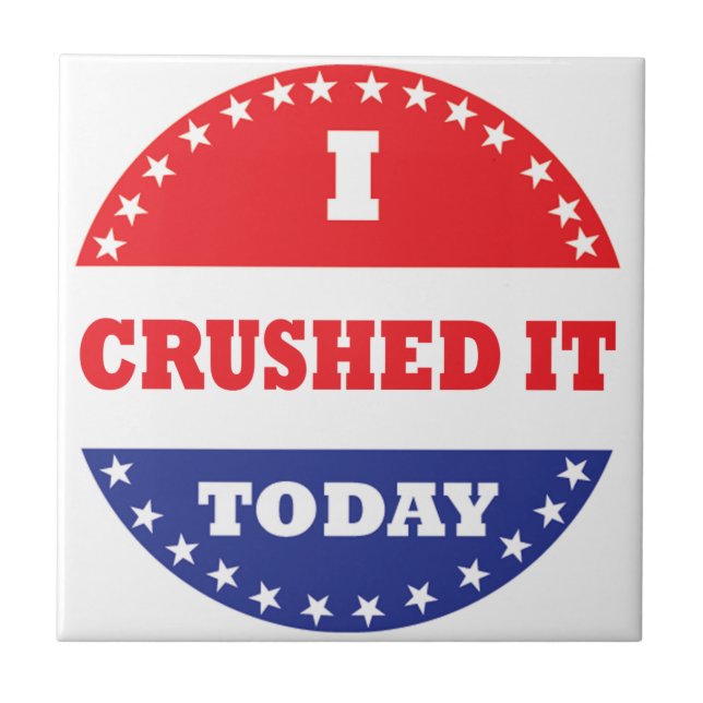 Jag krossade det i dag kakelplatta (Framsidan)