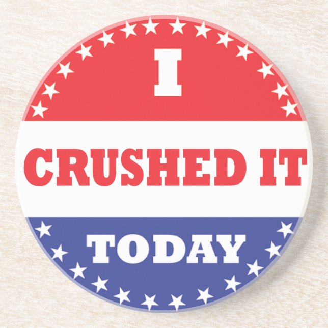 Jag krossade det i dag underlägg (Framsidan)