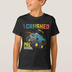 Jag Krossade Förskole Monstertruck Examen T Shirt