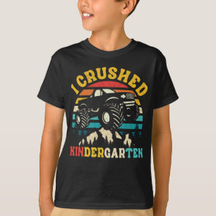 Jag Krossade Förskolemonsterbil Utexaminerades T Shirt